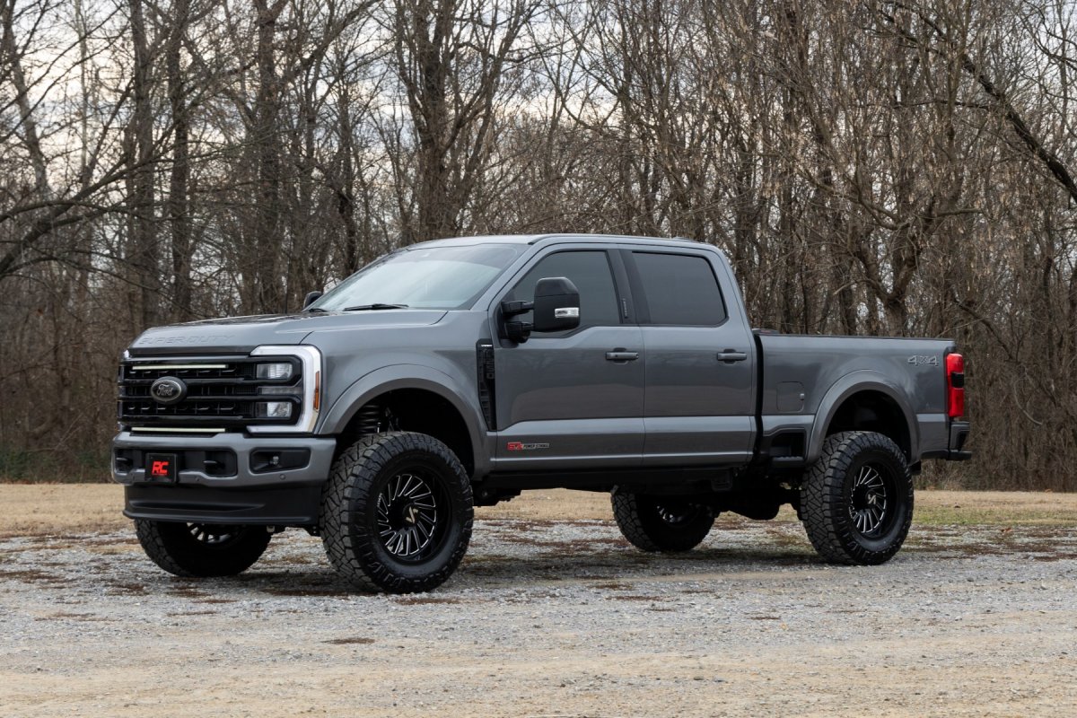 Ford F-250 Super Duty Fender Flares - Rough Country - Sport - Oxford White - '23-'26